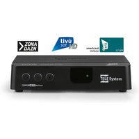 TELE System Decoder TV Sat TS9018HEVC tivùsat con smart card