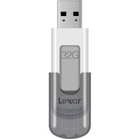 Lexar JumpDrive V100 unità flash USB 32 GB USB tipo A 3.2 Gen 1 (3.1 Gen 1) Grigio, Bianco