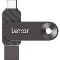 Lexar JumpDrive D500 Dual USB unità flash USB 256 GB USB Type-C/USB Type-A 3.2 Gen 1 (3.1 Gen 1) Nero