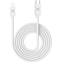 Celly USBLIGHTTYPECWH cavo per cellulare Bianco USB C Lightning 1 m