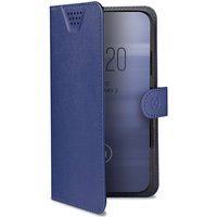 Celly Wally One custodia per cellulare 17 cm (6.7'') Custodia a borsellino Blu