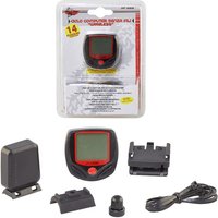 Rhütten 263546 computer per bicicletta Computer da bicicletta wireless Nero, Rosso