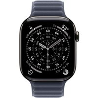 Apple Cinturino a maglie magnetico blu navy (46 mm) - S/M