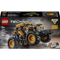 LEGO Technic 42199 Pull-Back Monster Jam DIGatron, Monster Truck Giocattolo da Costruire, Giochi Bambini 7+, Regalo Fan Veicoli