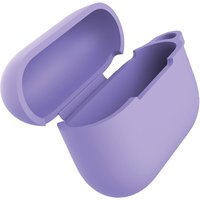 Eva Fruit Custodia AirPods Pro in silicone morbido con base piatta - viola