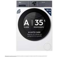 Hoover HLPD4106BL10UH11 lavasciuga Libera installazione Caricamento frontale Bianco