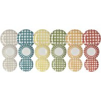 Tognana Porcellane Caledonia servizio da tavola 18 pz Porcellana Colori assortiti