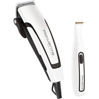 Rowenta Driver YD3034 Tagliacapelli e Rifinitore, Nero e Bianco