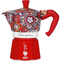 Bialetti Dolce&Gabbana Moka Express Blu, Rosso, Bianco