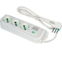FANTON 474604ECO prolunghe e multiple 1,5 m 4 presa(e) AC Interno Bianco