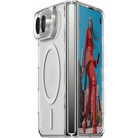 PanzerGlass CARE™ by ® SL1M Case Transparent w. White MagSafe iPhone Duo custodia per cellulare 19,3 cm (7.6'') Cover Trasparente