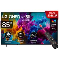 LG QNED evo AI MiniLED 85'' Serie QNED8MB 85QNED8MB6A, 4K, AI Magic Remote, HDR10 Pro, VRR 144Hz, 3 HDMI, SMART TV 2026