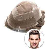 Versatile - Fine Mono with Lace Hair Replacement System for Men