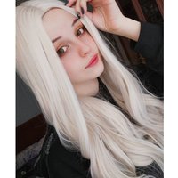 Becky | White Blonde Long Wavy Synthetic Wig | Daenery Targaryen