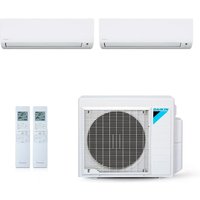 Ar-Condicionado Multi Split Inverter Daikin 24.000 BTUs (1x Evap HW 9.000 + 1x Evap HW 18.000) Quente/Frio 220V