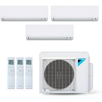 Ar-Condicionado Multi Split Inverter Daikin 24.000 BTUs (2x Evap HW 9.000 + 1x Evap HW 12.000) Quente/Frio 220V