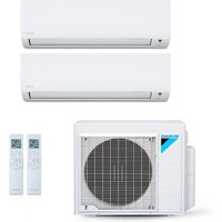 Ar-Condicionado Multi Split Inverter Daikin 34.000 BTUs (1x Evap HW 9.000 + 1x Evap HW 24.000) Quente/Frio 220V