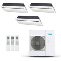 Ar-Condicionado Multi Split Inverter Daikin 38.000 (3x Evap Cassete 1 Via 18.000) Quente/Frio 220V
