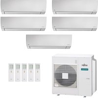 Ar-Condicionado Multi Split Inverter Fujitsu 45.000 (4x Evap HW 9.000 + 1x Evap HW 12.000) Quente/Frio 220V