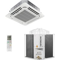 Ar-Condicionado Split Cassete 4 Vias Hitachi Air Core 48.000 BTUs Só Frio 220V Trifásico