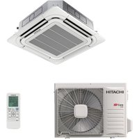 Ar-Condicionado Split Cassete Inverter 4 Vias Hitachi AirCore 600 24.000 BTUs Quente/Frio 220V Monofásico