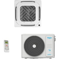 Ar-Condicionado Split Cassete Inverter 4 Vias R-32 Elgin Eco 24.000 BTUs Quente/Frio 220V Monofásico