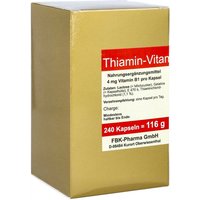Thiamin Vitamin B1 Kapseln