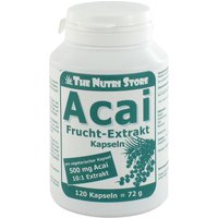 Acai Frucht Extrakt vegetarische 500 mg Kapseln