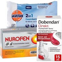 Erkältungsset Dobendan Nurofen Sagrotan
