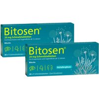 Bitosen bei Allergien 20 mg Schmelztabletten