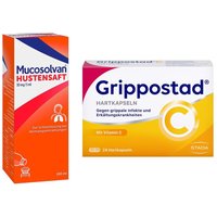 Mucosolvan Hustensaft ( )+Grippostad C ( ) Hartkapseln