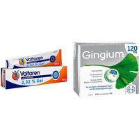 Gingium Fta + Voltaren Schmerzgel forte 120 mg