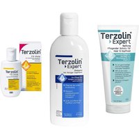 Terzolin 2% + Expert Shampoo fettige Kopfhaut + Spülung 2 % Lösung