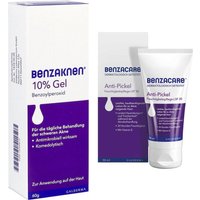 Benzaknen 10% + Benzacare Anti-Pickel Feuchtigkeitspflege LSF 30 10 %