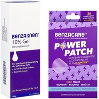 Benzaknen 10% + Benzacare Power Patch gegen Pickel 10 %