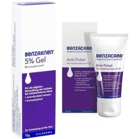 Benzaknen 5% + Benzacare Anti-Pickel Feuchtigkeitspflege SPF 30 5 %