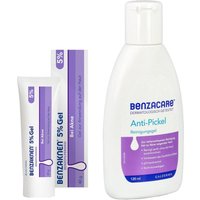 Benzaknen 5% + Benzacare Anti-Pickel Reinigungsgel 5 %