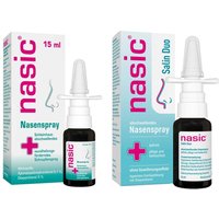 Nasic ( ) und Nasic Salin Duo ( ) Nasenspray