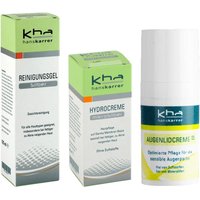 Hans Karrer Reinigungsgel Hydrocreme und Augenlidcreme