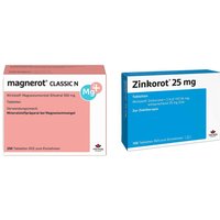 Magnerot Classic N + Zinkorot 25 mg Tabletten