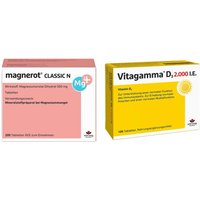 Magnerot Classic N + Vitagamma D3 2 I.E. Tabletten