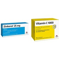 Zinkorot + Vitamin C1000 25 mg