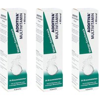 Additiva Multivitamin + Mineral Mango-Geschmack Brausetabletten