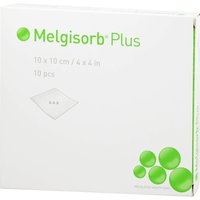 Melgisorb Plus Alginat Verband 10x10 cm steril
