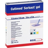 Cutimed Sorbact 7 5x7 5 cm Kompressen