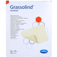 Grassolind Salbenkompressen 10x10 cm steril Kompressen