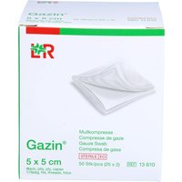 Gazin Mullkomp 5x5 Cm Steril 8fach