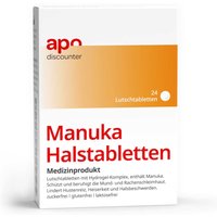 Manuka Halstabletten zuckerfrei zum Lutschen