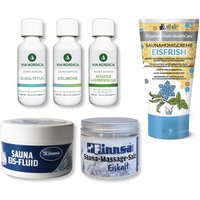 Sparen Sie 14% auf das Sauna ErlebnisSet Eisbrise von via nordica