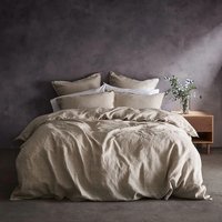 Lazy Linen Single Duvet Cover Linen